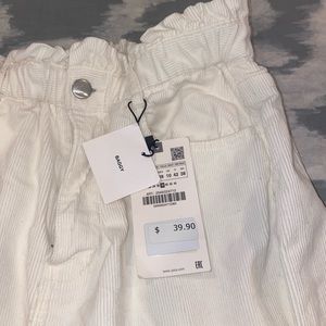 Zara corduroy cream pants